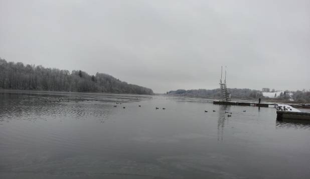 Viljandi järv 06.01.2012